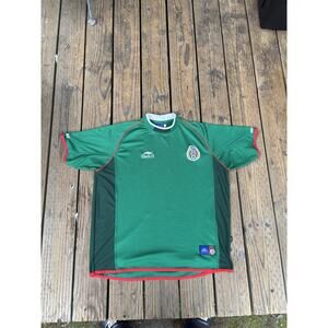 Vintage Atletica Mexico National Team 2001 Jersey Men's Size XL Green